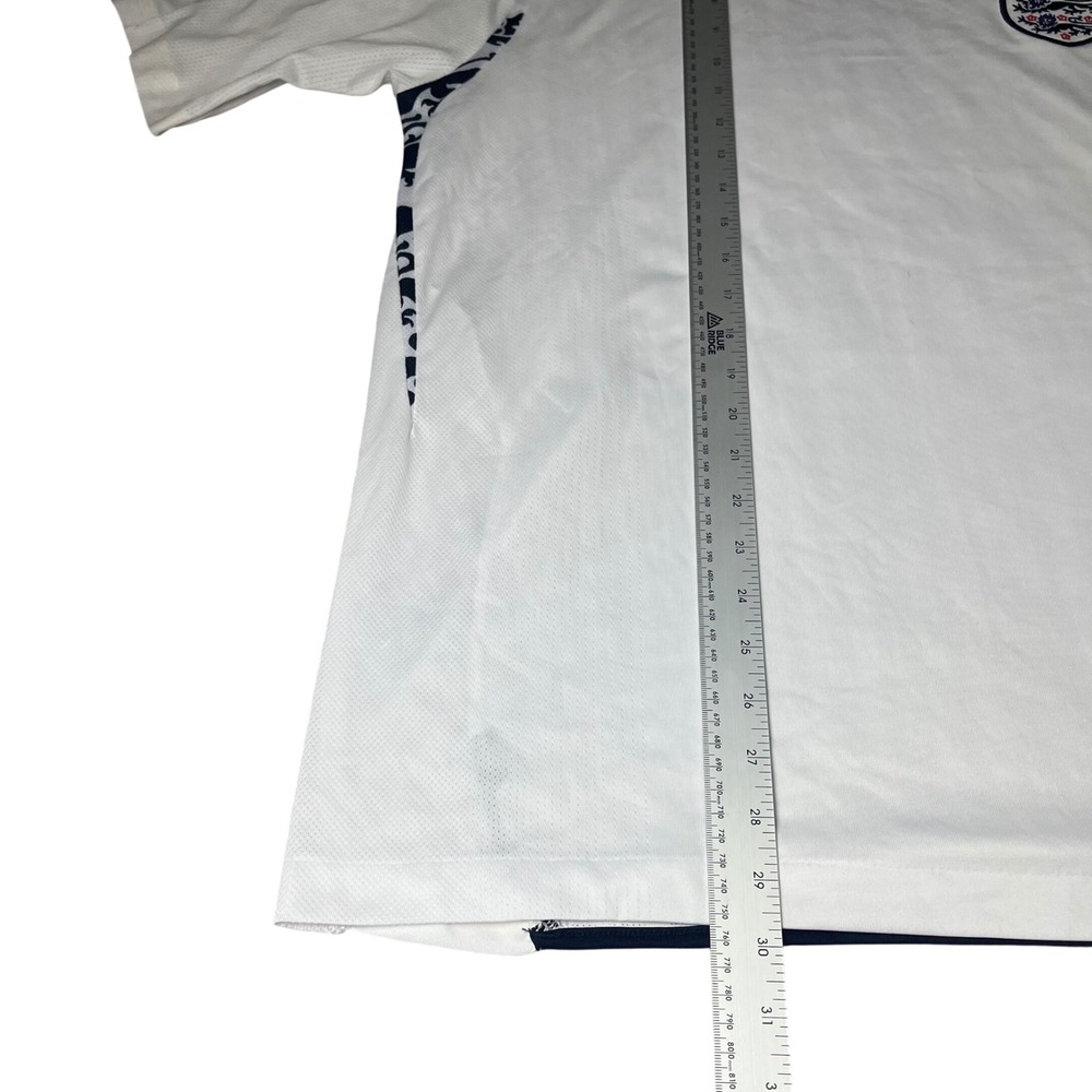 Umbro England Football Shirt Mens XL White 2007-2009 Home Soccer Jersey - Picture 7 of 12